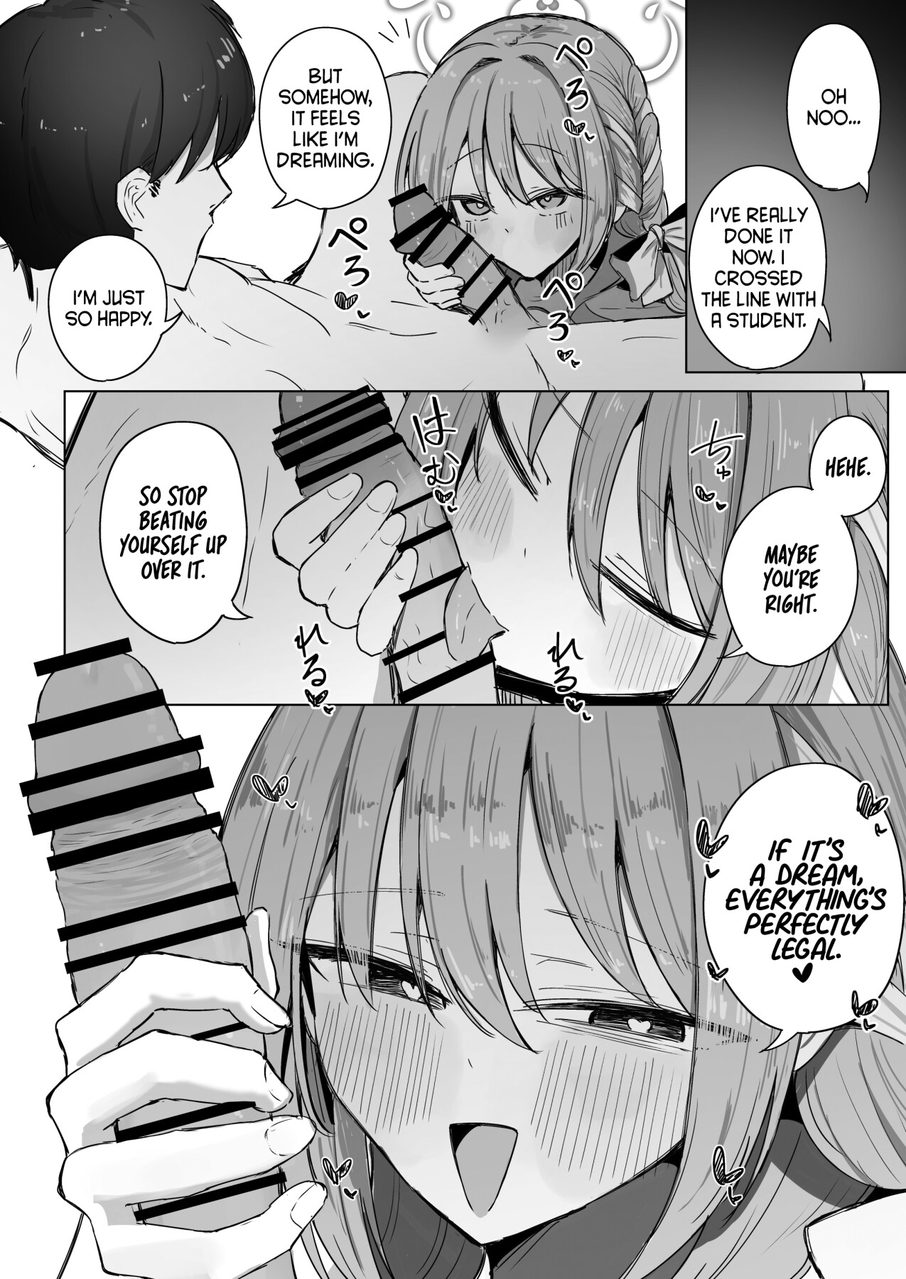 Hentai Manga Comic-If it's a dream, everything's perfectly legal-Read-37
